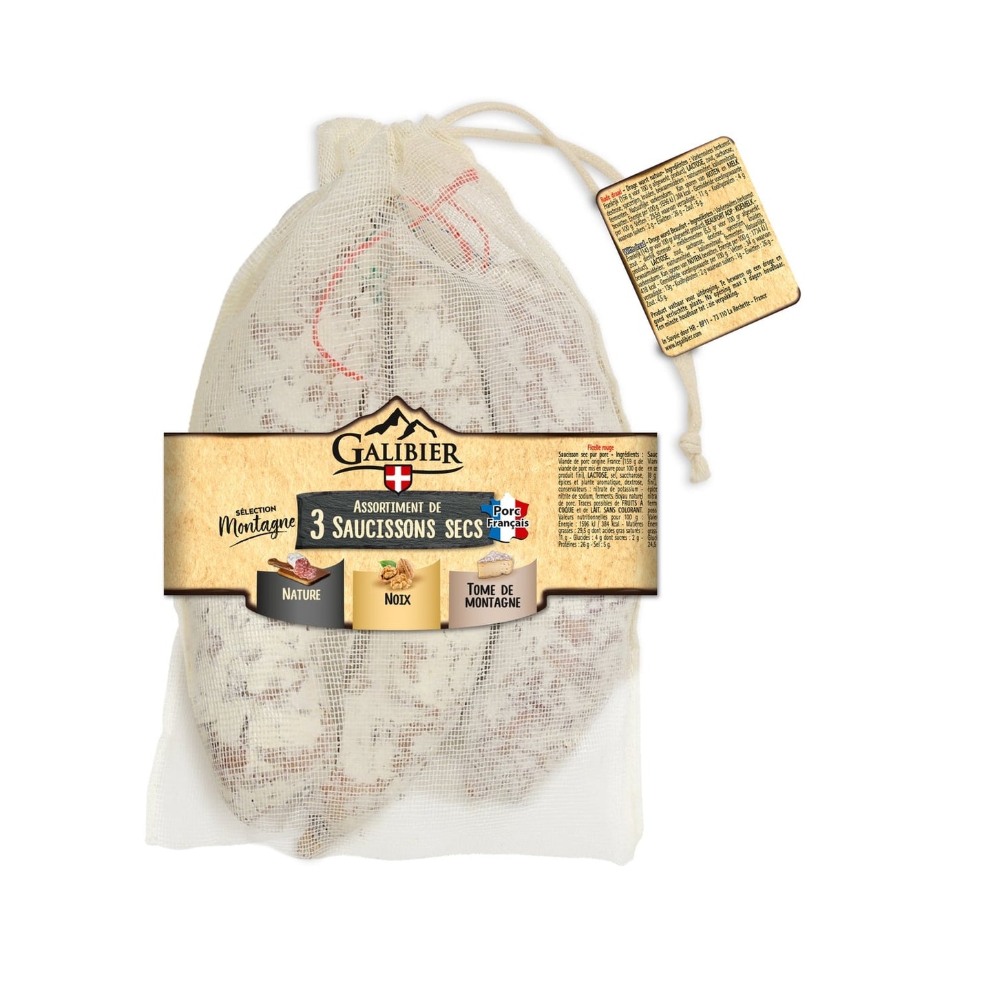 Saucissons Sec Assortiments LE GALIBIER 