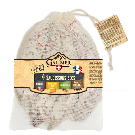 Assortment of Sausages in Cotton Bags LE GALIBIER