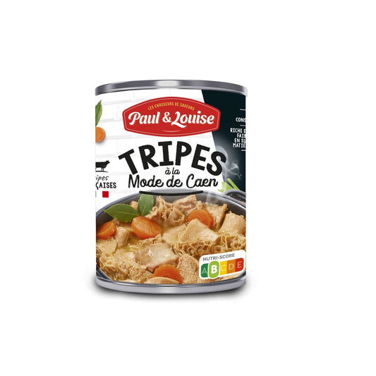 Tripes à la Mode de Caen Paul & LOUISE la boite de 400 g