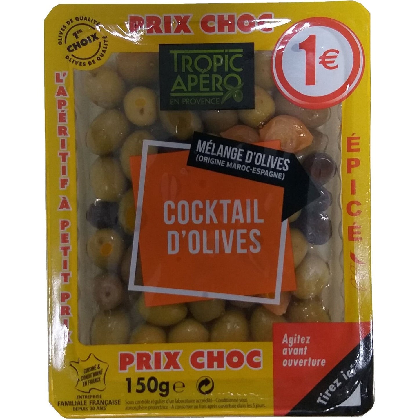 TROPIC APERO Olive Cocktail