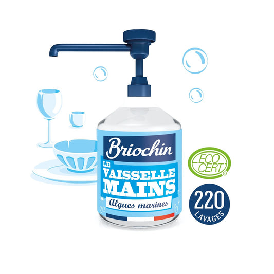 BRIOCHIN Marine Algae Dishwashing Liquid Black Soap Degreaser