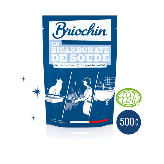 Bicarbonate de Soude Multi-Usage Sans Parfum BRIOCHIN le paquet de 500 g