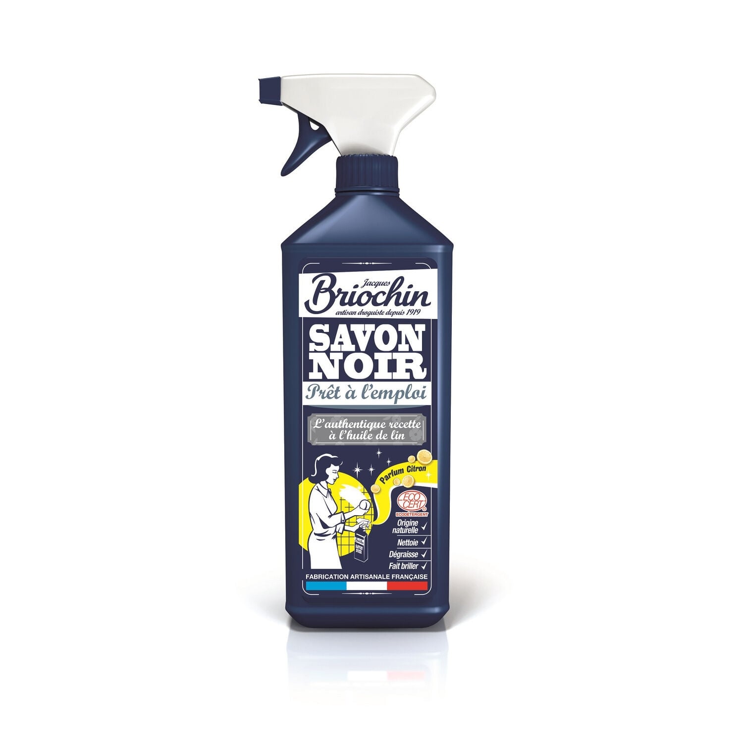 Savon noir parfum citron BRIOCHIN 