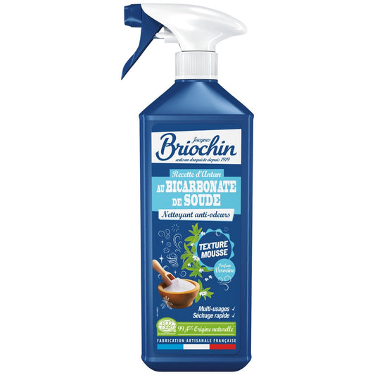 Nettoyant Ménager Multi-Usage Bicarbonate de Soude Verveine BRIOCHIN le spray de 750mL
