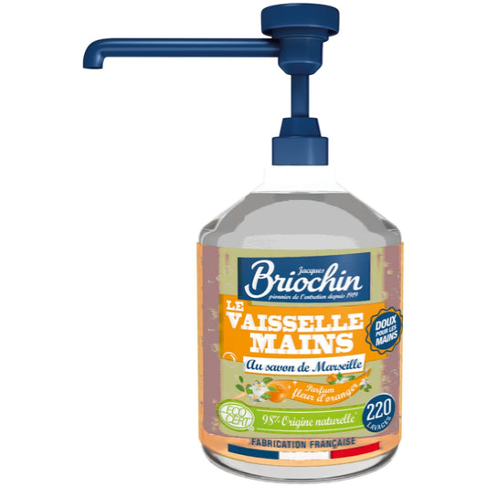 Dishwashing Liquid Marseille Soap Orange Blossom JACQUES BRIOCHIN