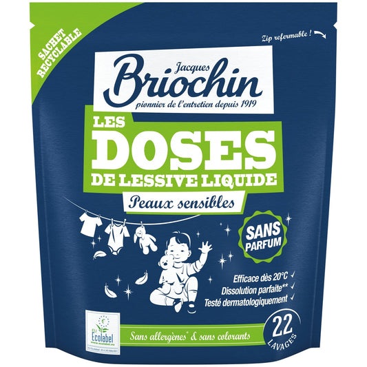 JACQUES BRIOCHIN Flüssigwaschmittel ohne Duftstoffe für empfindliche Haut