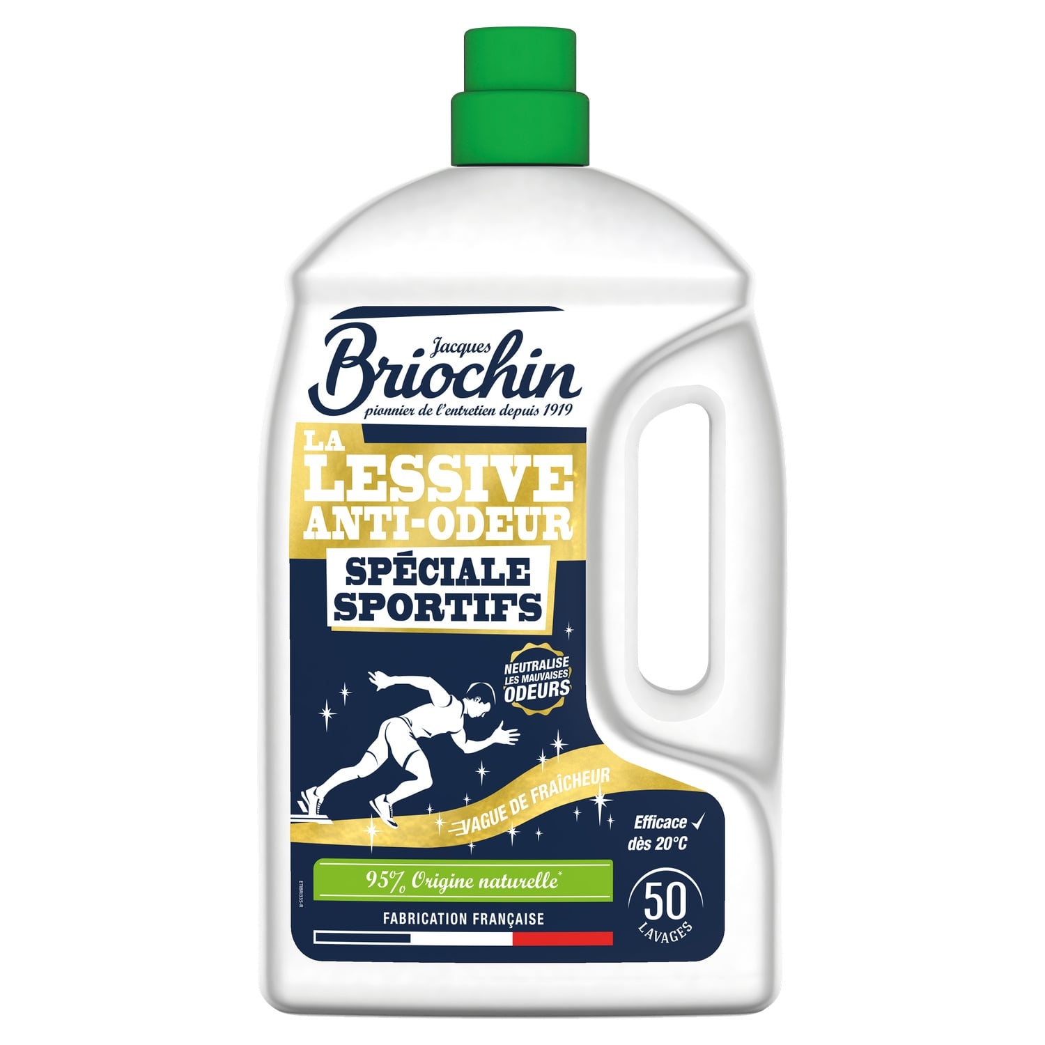 Lessive liquide Anti-odeur Spécial Sportifs BRIOCHIN 