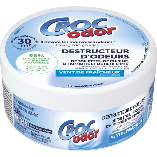 Destructeur d'Odeur  Vent de Fraîcheur CROC'ODOR le pot de 300g