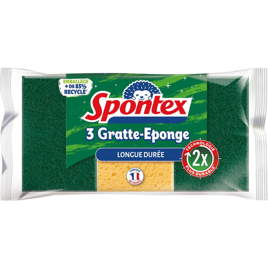 SPONTEX Long-Lasting Scouring Sponge