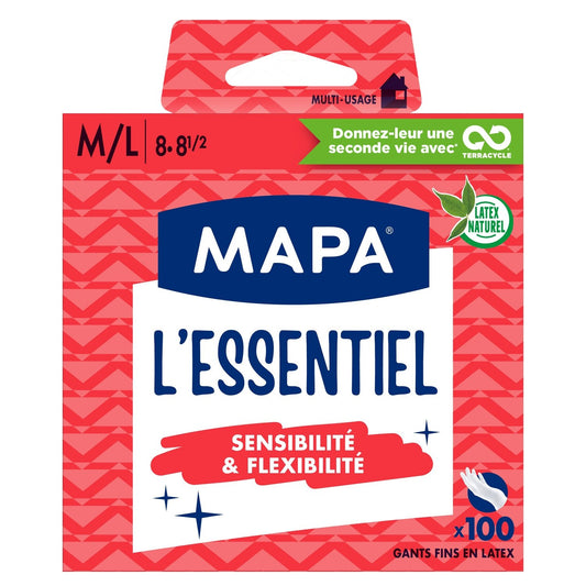 Gants l'Essentiel X100 M/L MAPA la boîte