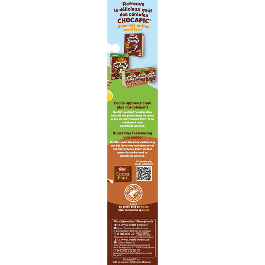 NESTLE Chocapic Chocolate Cereal