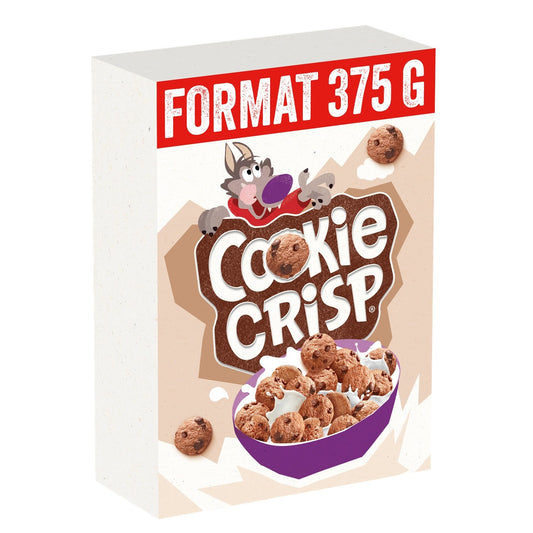 Céréales Cookie Crisp Chocolat NESTLE la boite de 375g