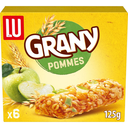 Barres Céréales Grany Pommes LU