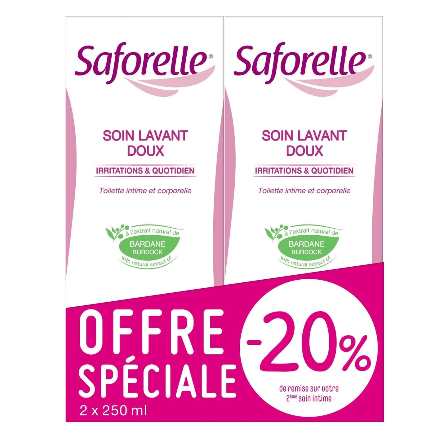 Soin intime Lavant Doux SAFORELLE 