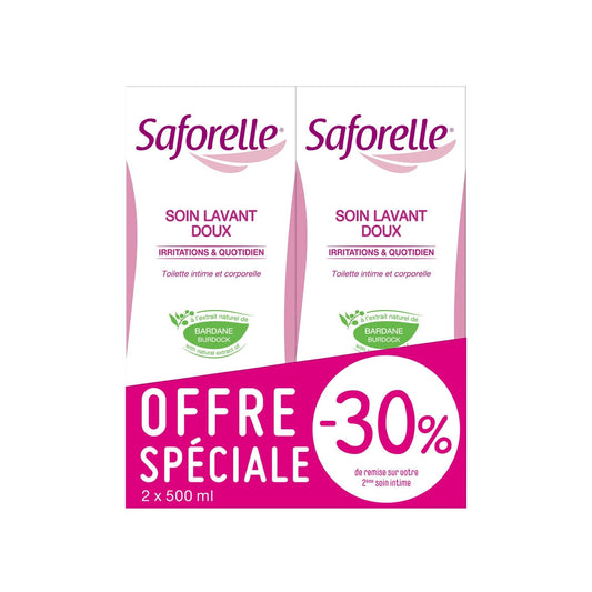 Soin intime Lavant Doux à la Bardane SAFORELLE 