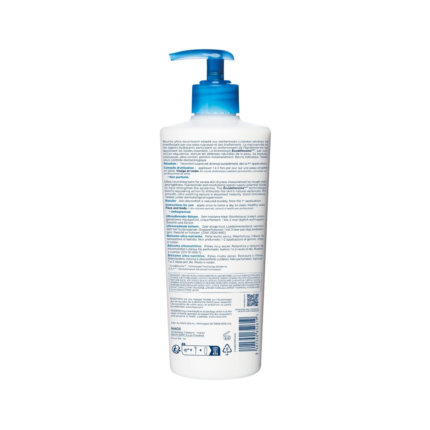 Baume Ultra-Nourrissant Anti-Irritations Sécheresse Sévère Atoderm BIODERMA 