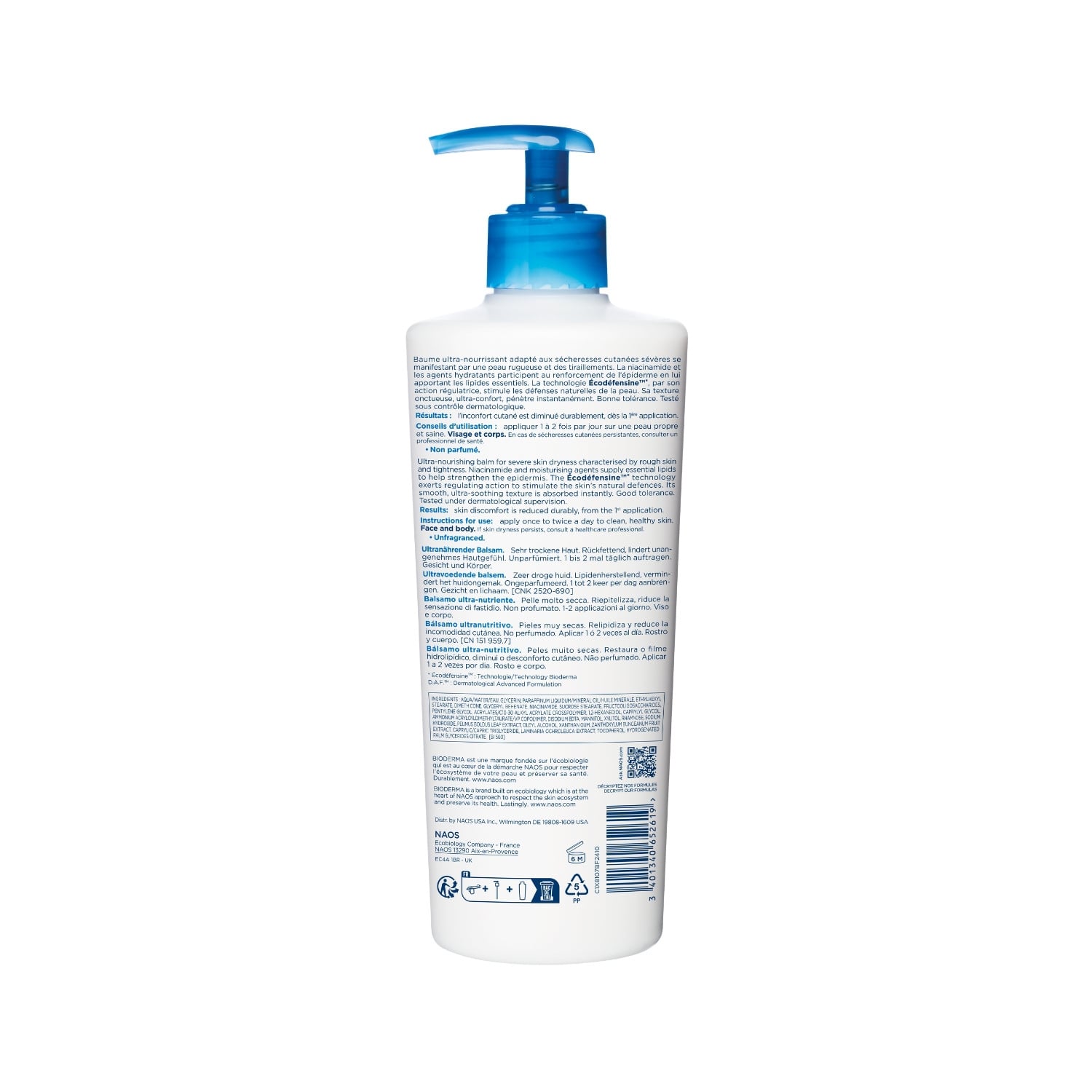 Baume Ultra-Nourrissant Anti-Irritations Sécheresse Sévère Atoderm BIODERMA 