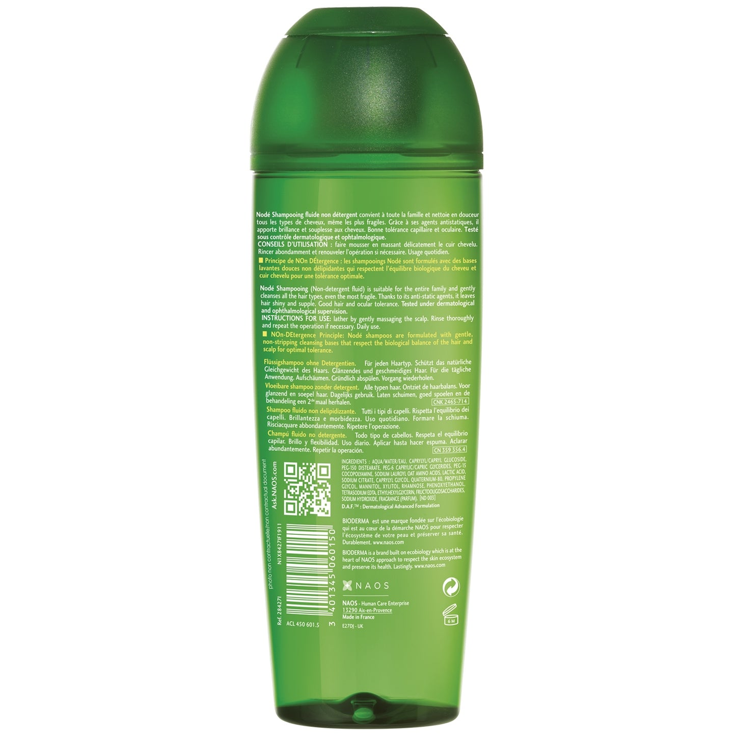 Nodé BIODERMA Flüssigshampoo ohne Reinigungsmittel