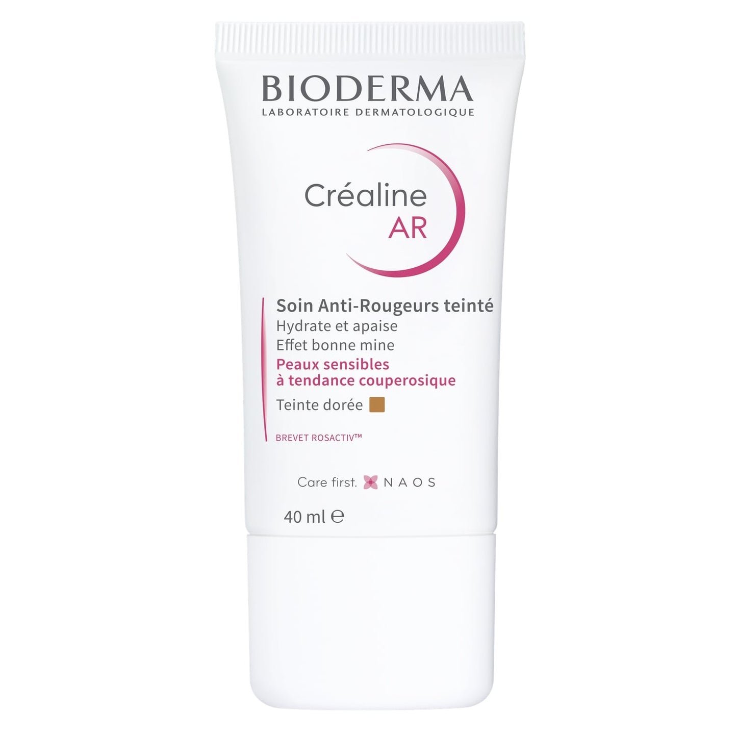 Crème teintée Visage Anti-Rougeurs Doré Créaline BIODERMA 