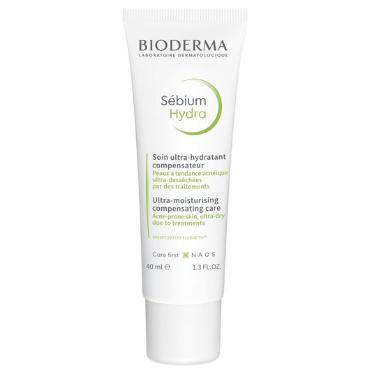 Crème Visage Peaux Fragilisées Ultra Hydratante Apaisante Sébium Hydra BIODERMA le tube de 40 ml