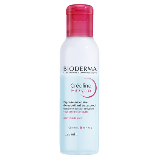 Démaquillant Yeux et Lent Vres Sensibles Biphasent Dent Maquillant Nettoie et Hydrate BIODERMA le flacon de 125mL