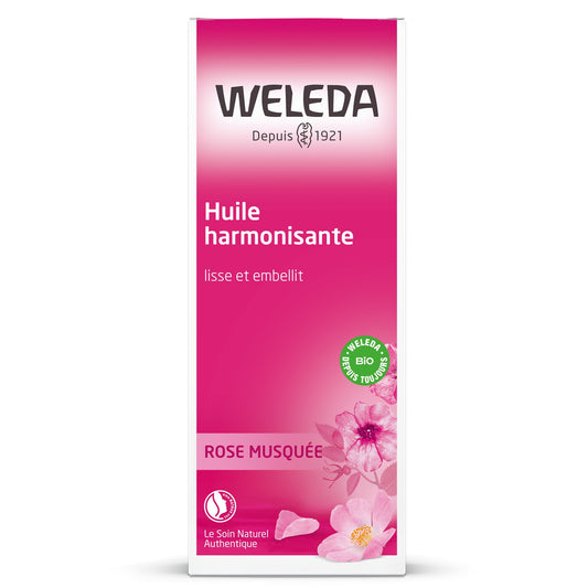 Huile Corps Raffermissante Lissante Harmonisante Rose Musquée WELEDA 