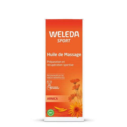 Huile Massage Préparation et Récupération Sportive Arnica Bio WELEDA 