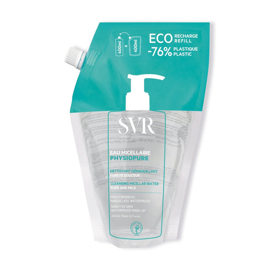 Physiopure Micellar Water for Sensitive Skin, Cleansing and Makeup Removal, LABORATOIRE SVR