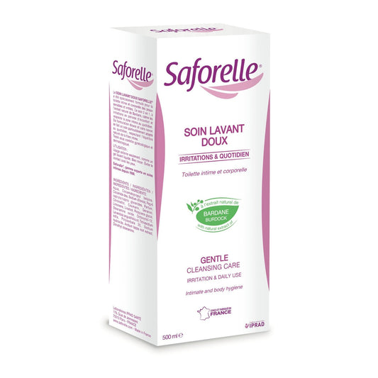 Gel Intime Doux à l'Extrait de Bardane SAFORELLE le flacon de 500mL