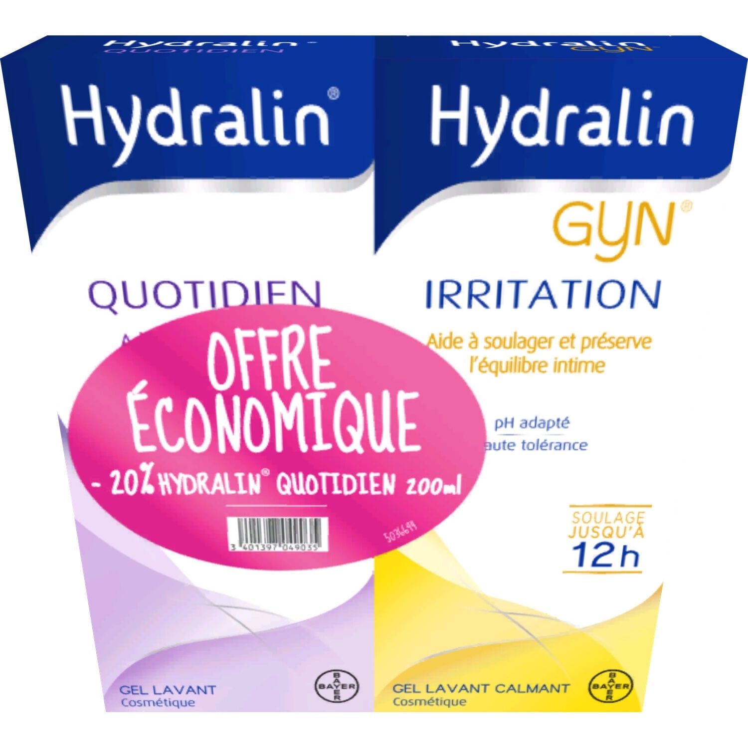 Soin intime Quotidien Gyn HYDRALIN 