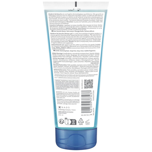 Atoderm BIODERMA Gentle Cleansing Shower Gel for Sensitive Skin