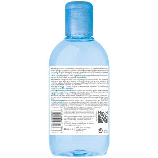 BIODERMA Hydrabio Moisturizing Toning Face Lotion for Sensitive Skin