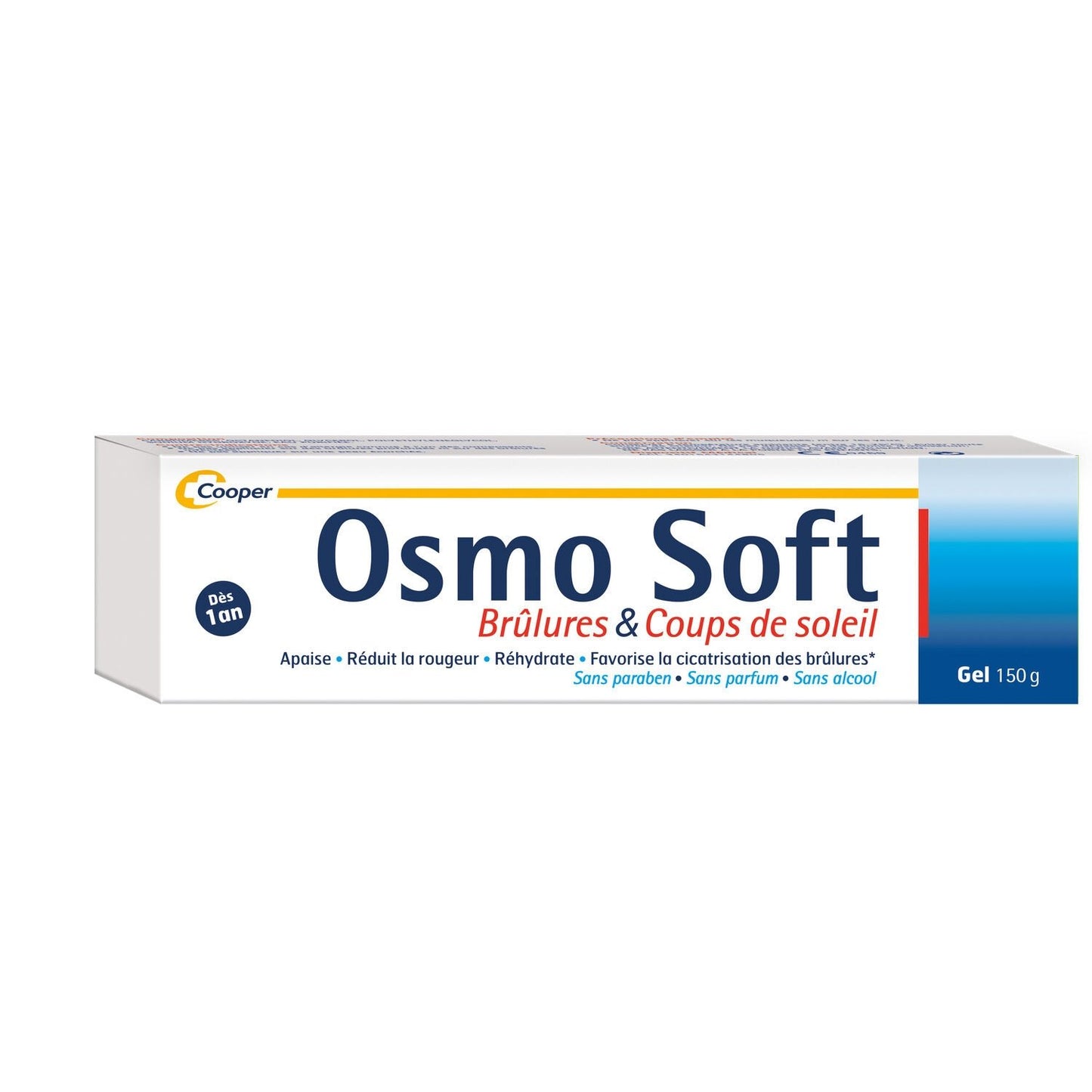 Gel Réduit les Coups de Soleil Apaise et Réhydrate OSMO SOFT