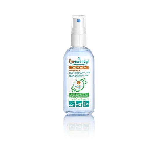 Désinfectant Lotion Antibactérienne Mains et Surfaces 3 Huiles Essentielles PURESSENTIEL 