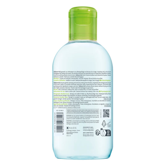 Sébium H2O BIODERMA Micellar Face Water for Combination/Oily Skin