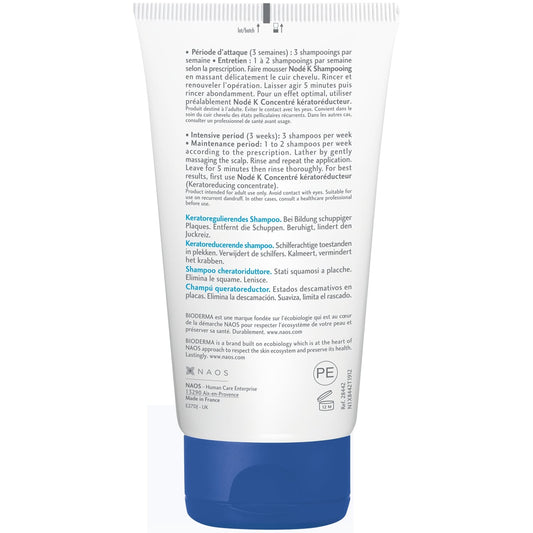 Shampoing Antipelliculaire Kératoréducteur Nodé K BIODERMA 