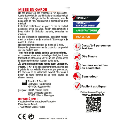 Anti-Lice Treatment Anti-Lice and Nits XF POUXIT