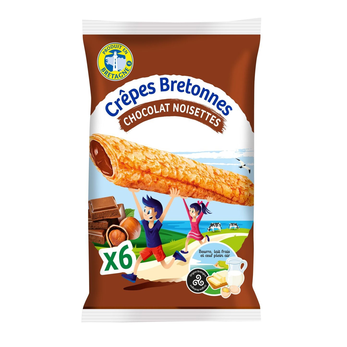 Crêpes Bretonnes Chocolat Noisettes EVEN 