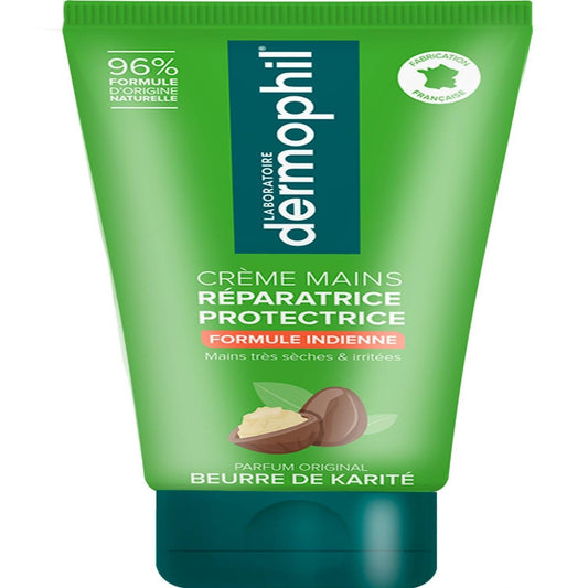 Crème Main Réparatrice Protectrice Formule Indienne DERMOPHIL le tube de 75mL