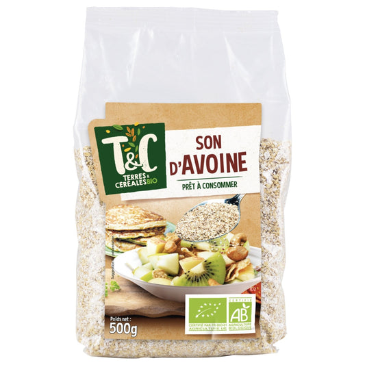Céréales Son d'Avoine Bio Terres & CEREALES BIO le paquet de 500g