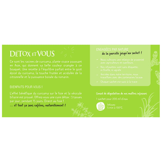 Infusion Détox et Vous les 2 MARMOTTES