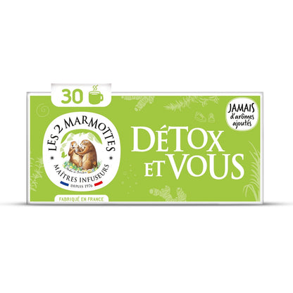 Infusion Détox et Vous les 2 MARMOTTES