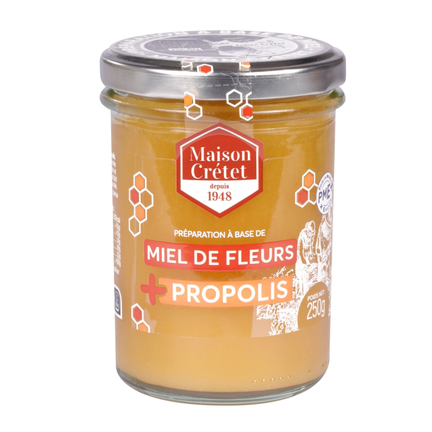 Miel de Fleurs et Propolis MAISON CRETET 