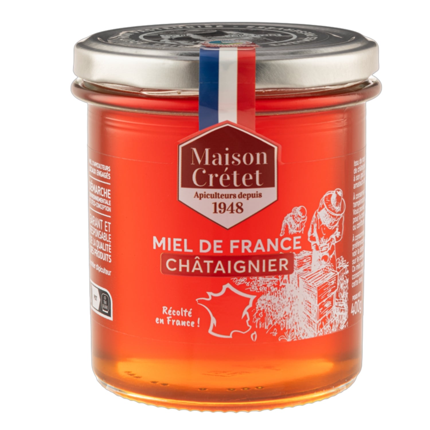 Miel De Châtaignier Sauvage MIEL CRETET 