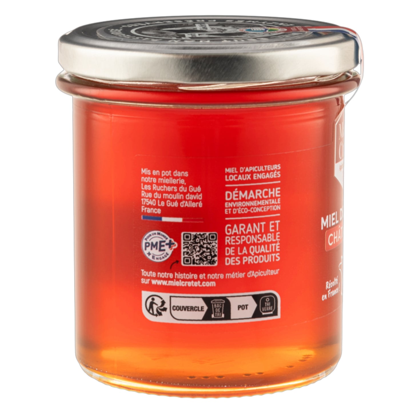 Miel De Châtaignier Sauvage MIEL CRETET 