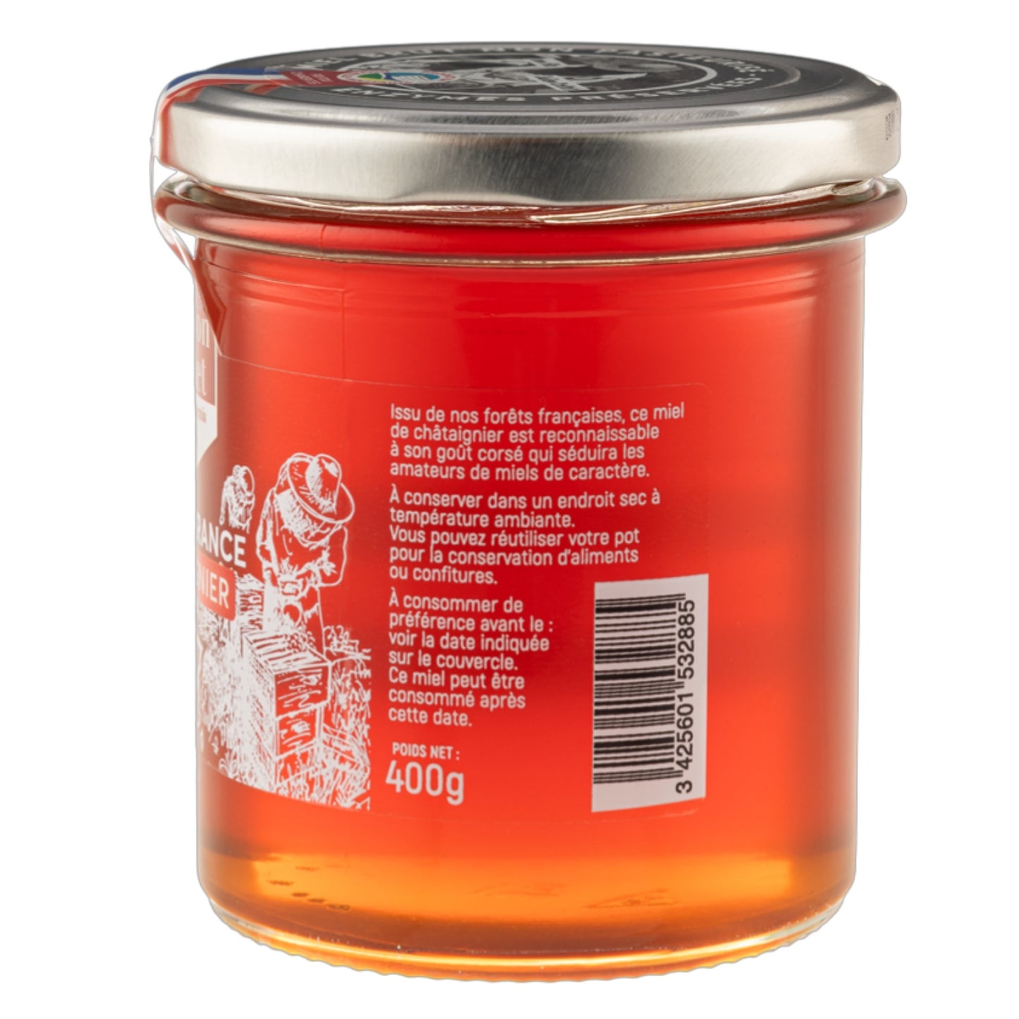 Miel De Châtaignier Sauvage MIEL CRETET 