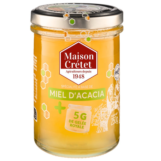 Miel D'Acacia Et Gelée Royale Crémeux MIEL CRETET 