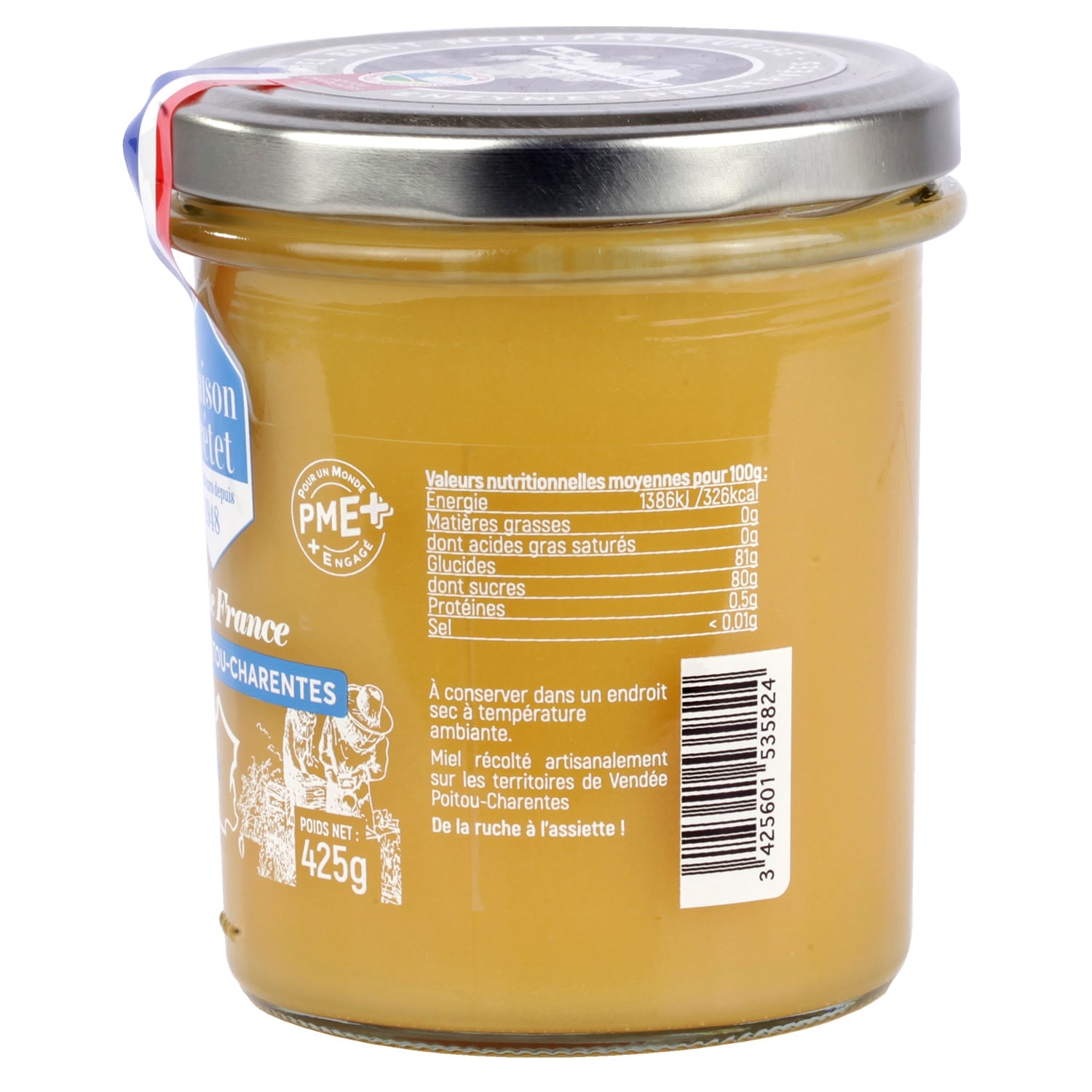 Miel Crémeux de Pays de Loire et Charentes MAISON CRETET 