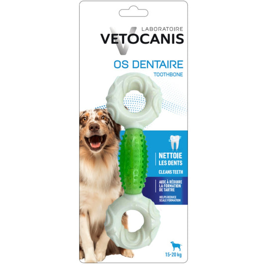 Os à Mâcher pour Chien Grand +25kg Hygiène Bucco Dentaire VETOCANIS l'unité