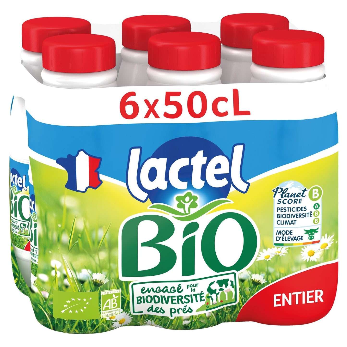 Lait Bio Entier UHT LACTEL